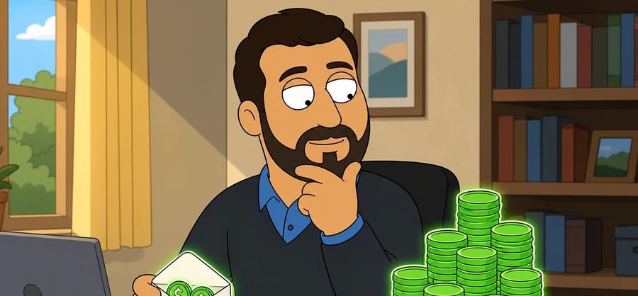 A scene from the Nick Invests videos